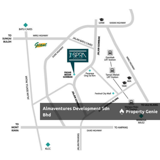 Residensi Inspiria@Pasar Besar Gombak