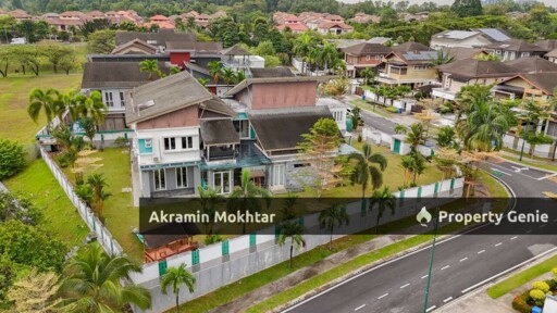 Freehold & Partially Furnished | 2 Storey Bungalow Corner Lot Forte, Bukit Jelutong
