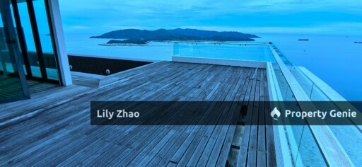 Exclusive Full Sea View Triplex Resort Penthouse for Sale, 6,016 sf @Signal Hill, Kota Kinabalu City, Sabah