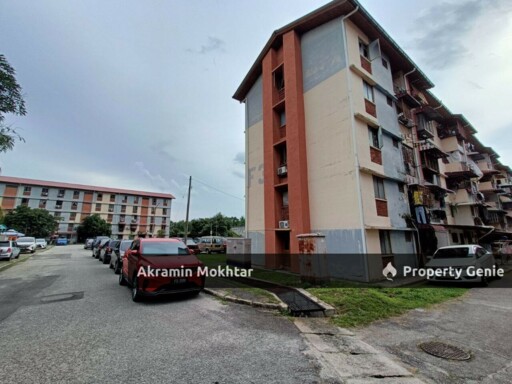 Freehold & Bumi Lot | Flat Taman Melati Blok F3 Setapak KL