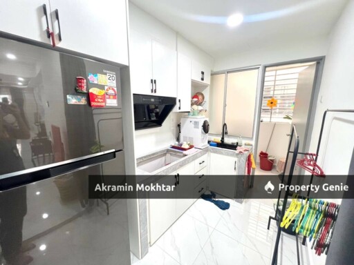 Freehold, Renovated & Partially Furnished | [RSKU] Acacia Apartment Diamond City Semenyih