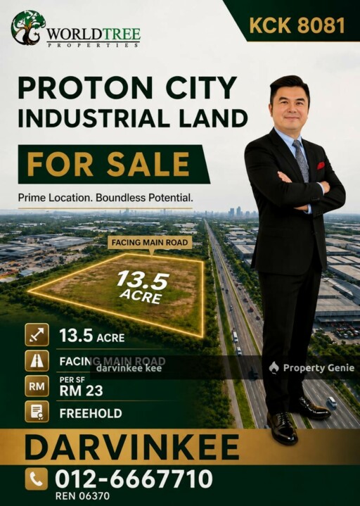 PROTON CITY INDUSTRIAL LAND FOR SALE
