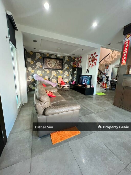Renovated 3 Storey Corner House with Gated/Guarded Community Located in Raja Uda. Walking Distance to Markets, Banks and School.