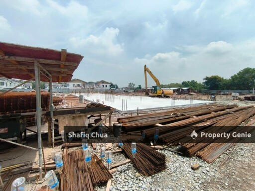 Rumah Baru Design Moden 2 Tingkat Teres Di Jalan Bangau, Telok Panglima Garang