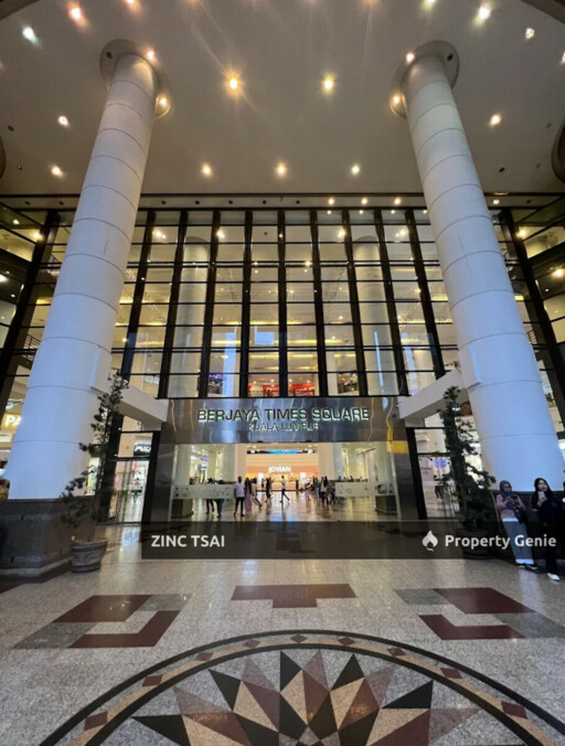 Retail Lot @ Berjaya Times Square {Save RM 323,000} 1 min walk to Imbi Monorail Station