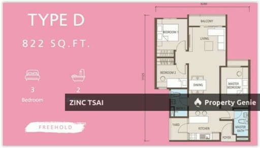 Minest Residence @ The Zen {Save RM 27,200} 5 mins Drive to Sentul KTM Station_8 mins Drive to Sunway Putra Mall