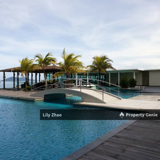High End Condo with Private Lift For Rent, Full Sea View, 3+3 Rooms, 5 Bath, 2,450 Sqft, The Peak Vista, Kota Kinabalu City