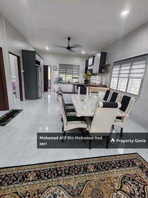 Rumah Banglo Atas Tanah 1 Relong + Ladang Ternakan | Fully Furnished
