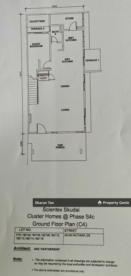 3 Storey Cluster House Taman Mutiara Mas Skudai Leasehold Negotiable Unblocked View Skudai Prime Area 5 min to Lotus near Mydin Aeon Hospital School