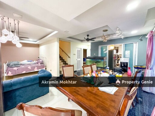 Freehold & Fully Renovated | 2 Storey Semi D House Jln Suasana Bandar Tun Hussein Onn