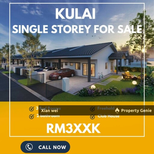 🏠 Satu-satunya Projek Rumah Teres Setingkat Harga Mampu Milik di Kulai ,Johor Bahru✨