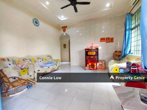 Fully Renovated Single storey SemiD Sungai Siput Taman Arkid Perak