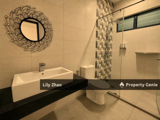 3-Storey Semi-Detached Luxury House for Rent, 4Bed 5Bath, Exclusive Unit, Gated & Guarded, Likas, Kota Kinabalu.
