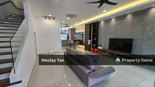 Fully Designed Save RM200k 2 Storey Terrace Freehold Krubong 24/7Gaurd