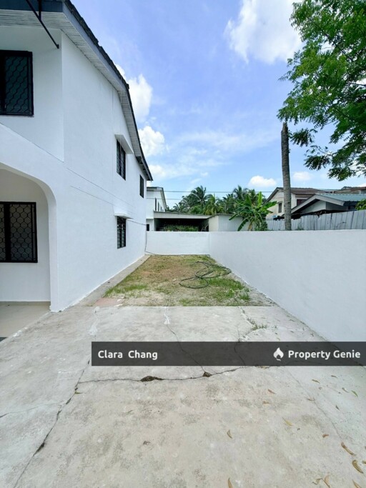 Taman Kluang Barat Double Storey Low Cost House Unblock Endlot Unit