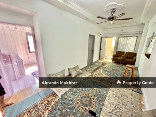 Corner Unit & Renovated | Pangsapuri Permai Court 2, Taman Dato Ahmad Razali, Ampang Selangor