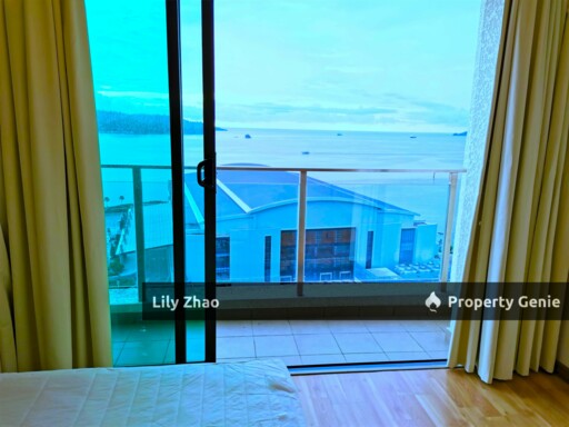 High End Condo with Private Lift For Rent, Full Sea View, 3+3 Rooms, 5 Bath, 2,450 Sqft, The Peak Vista, Kota Kinabalu City