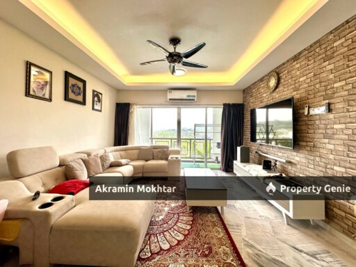 Fully Furnished, Renovated & 2 Parking | Villaria Condominium, Bukit Antarabangsa, Ampang