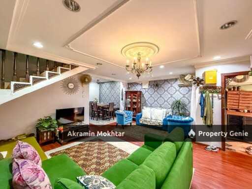 FREEHOLD & FACING OPEN | Double Storey Terrace Bandar Sri Damansara, KL  DETAILS: