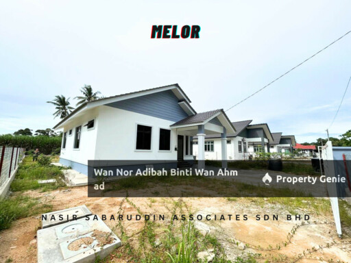 BANGLO SIAP SEPENUHNYA TANAH LUAS KG PAK BADOL MELOR KELANTAN