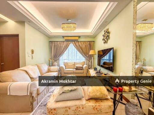 RENOVATED, PARTIALLY FURNISHED & 2 PARKING | Metropolitan Square, Damansara Perdana