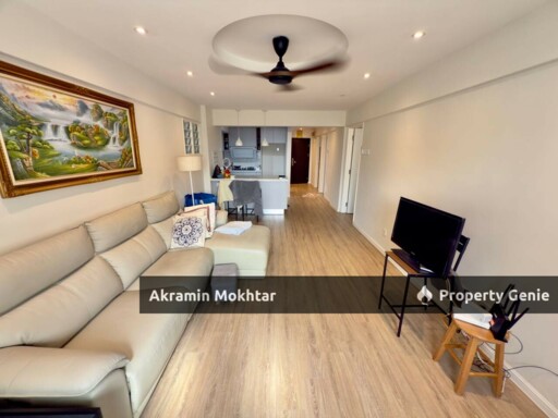 Freehold, Ground Floor, Fully Furnished, Fully Renovated & 1 Parking | Sri Bahagia Court Apartment Cheras Selangor .