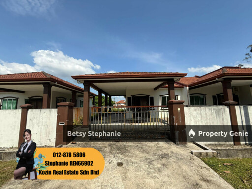 For Sale, New Single storey Corner 📍Taman Berlian, Nearby to  Emart Berlian