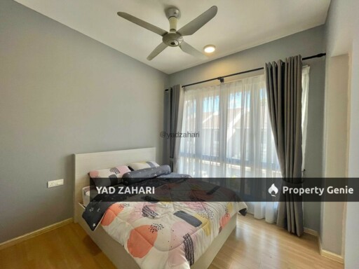 Crescent Park, Bukit Mahkota, Kajang | Townhouse 3+2 Rooms | RM640K - Fully Furnished, Renovated With Bigger Upper Unit