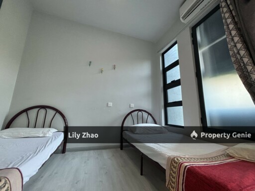 Jesselton Quay Airbnb Soho Suites for Rent, Fully Furnished 2Bed 1Bath, Kota Kinabalu City Centre, Sabah