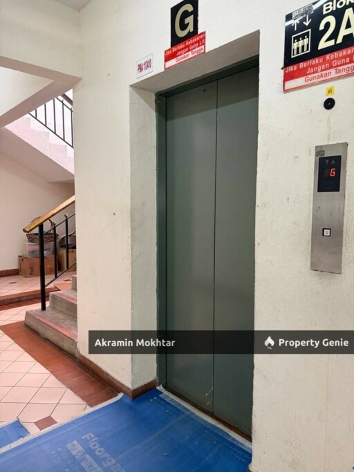 RENOVATED, PARTIALLY FURNISHED & 2 PARKING | (SPACIOUS UNIT) SRI LOJING CONDOMINIUM, SECTION 10,  WANGSA MAJU KUALA LUMPUR