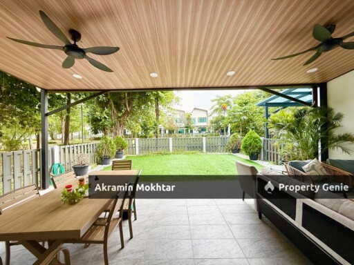 Freehold, Partially Furnished & Renovated | Double Storey Superlink Setia Villa, Setia Eco Glades, Cyberjaya