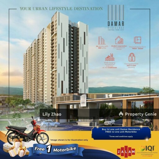 Damar Residence Condo Corner Lot for Sale - Urban Living @ Tropika Park City, Kinarut, Sabah
