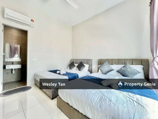 Ong Kim Wee Melaka City View 3rooms Freehold Condo Fully Furnished & Fitted