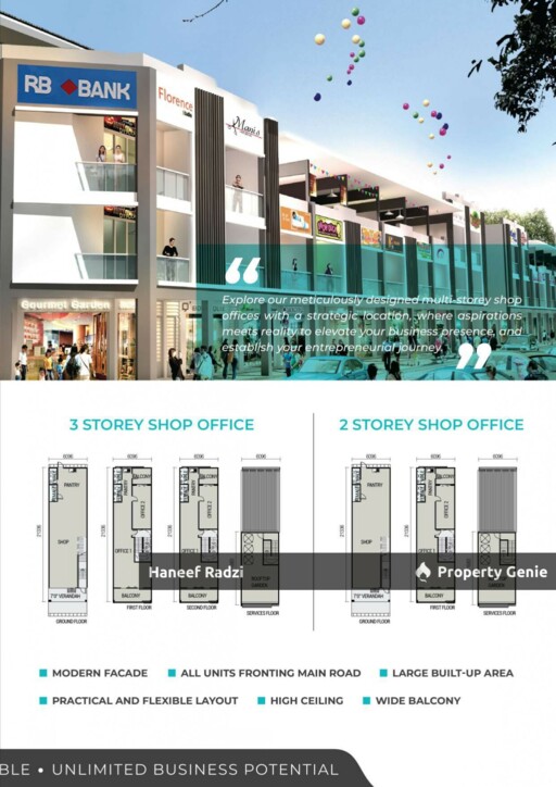 Shoplot - Platinum Commecial - Bandar Mutiara - Sungai Petani