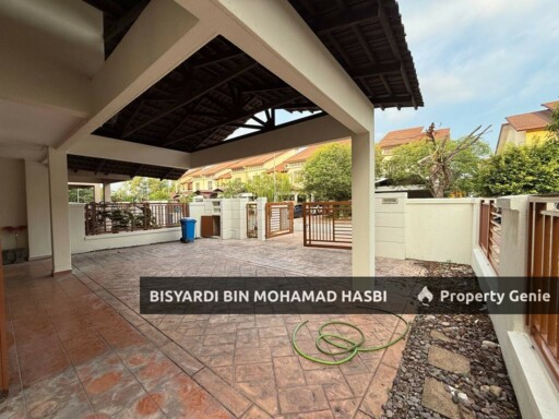 New Painted End  Lot, Double Storey House, Jalan Jeriji (Greenlane) Bukit Jelutong, Shah Alam.