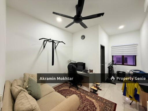 Freehold, Facing Open, Renovated & Fully Furnished | Double Storey Terrace House  KASIH RESIDENCE  SETIA ALAM SARI, BANGI