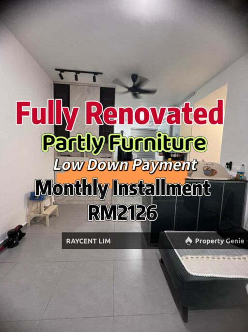 The SKY 1054sqft Fully Renovated For Sales