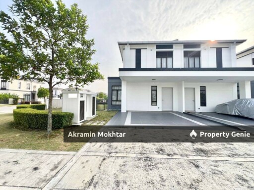 Corner Lot, Facing Open & Fully Furnished | 2 Storey, Regent Garden @ Eco Grandeur, Puncak Alam