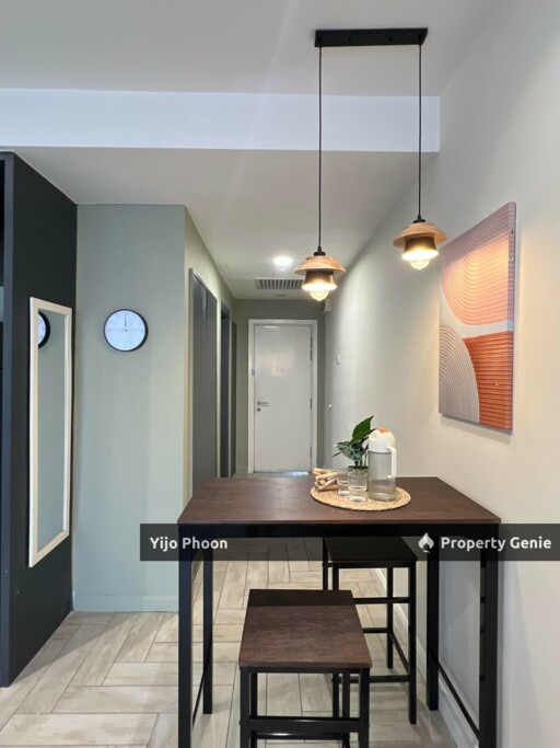 Crown Tower/Block E Furnished Studio Unit with Nice View for Sale