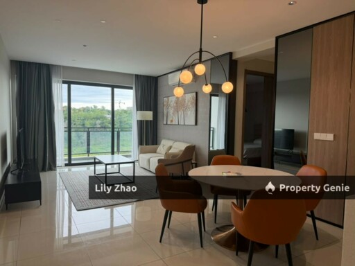 Jesselton Twin Towers A, 12th Floor, High End Condo for Rent, 3Bed 2Bath, 1,357 sf, Near QE2, Jalan Lintas, Kota Kinabalu City
