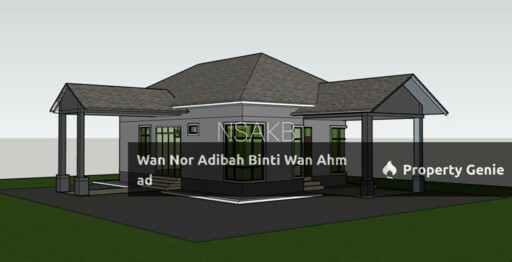 BANGLO 1 TINGKAT KG TELAGA PAPAN CHERANG RUKU PASIR PUTEH