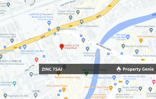 Citizen Residence @ Old Klang Road {Save RM 149,050} 7 mins Drive to LRT Muhibbah_6 mins Drive to Pearl Point Shopping Mall