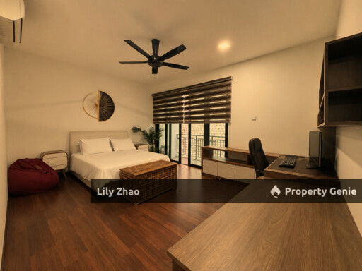 3-Storey Semi-Detached Luxury House for Rent, 4Bed 5Bath, Exclusive Unit, Gated & Guarded, Likas, Kota Kinabalu.