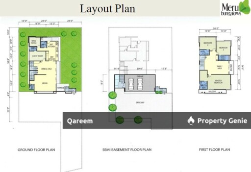 [Huge Land] 3 Stry Bungalow Meru Heights Ipoh Perak
