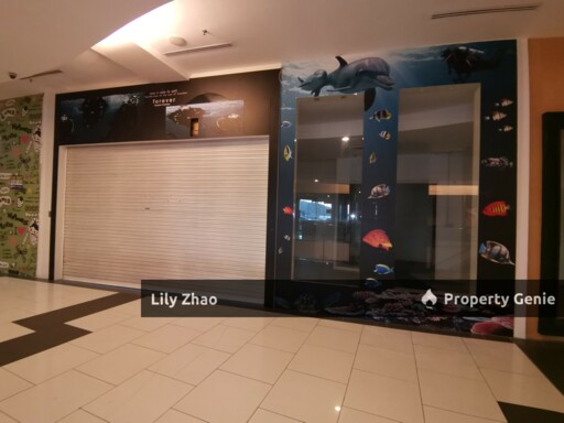 Prime Ground Floor Retail Shop 1,798 Sf with Road Frontage for Rent in Oceanus Waterfront Shopping Mall