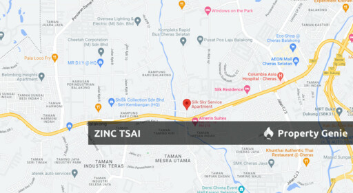 Silk Sky🔥Save RM 79,800🔥7 mins drive to MRT Taman Suntex🔥5 mins to Econsave Balakong & AEON Cheras Selatan