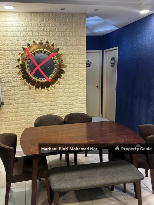 Partial Furnish • De Palma Apartments • Setia Alam