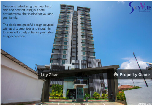 SkyVue Residence 22-Storey Condo with Stunning Views for Sale, New Project, Kota Kinabalu