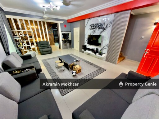 FREEHOLD, END LOT & RENOVATED | 3 Storey Terrace Taman Setapak Ria, Setapak Kuala Lumpur