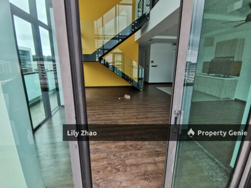 Penthouse Duplex Sea View for Sale Corner Lot, 1,586 sf, Renovated @ Riverson, Kota Kinabalu City Centre